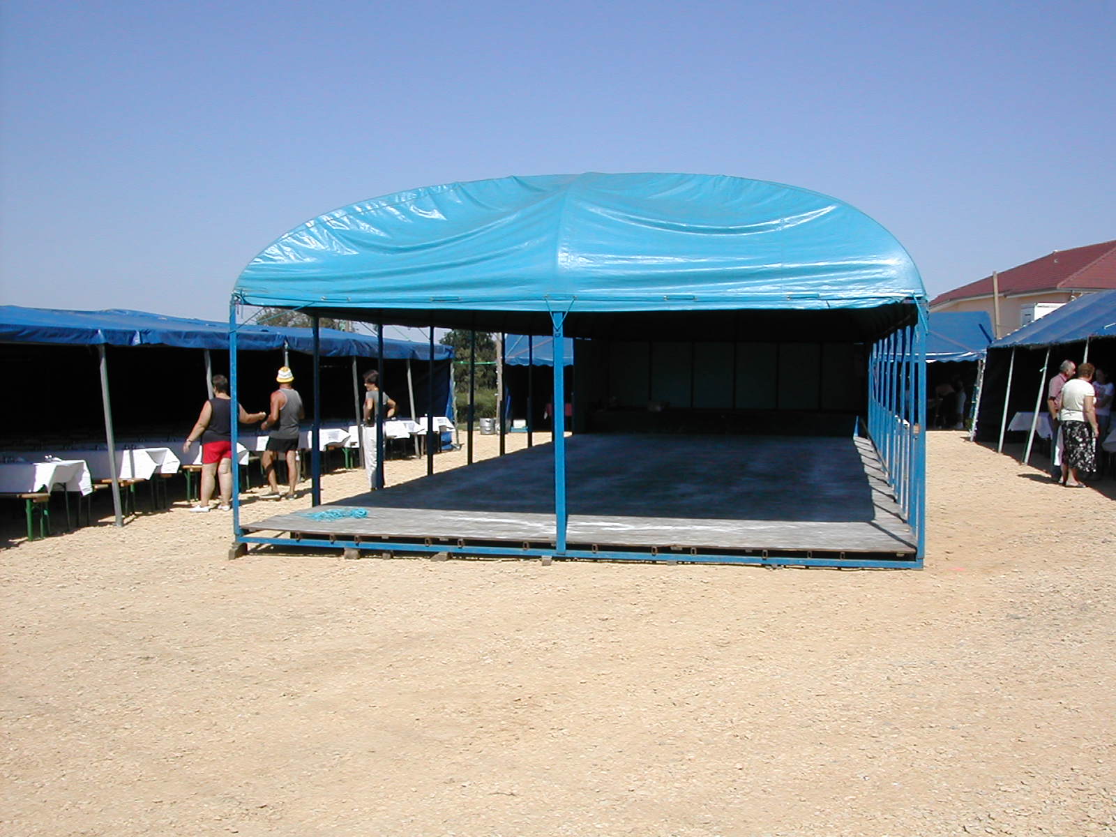 Prêt à accueillir pour la soirée