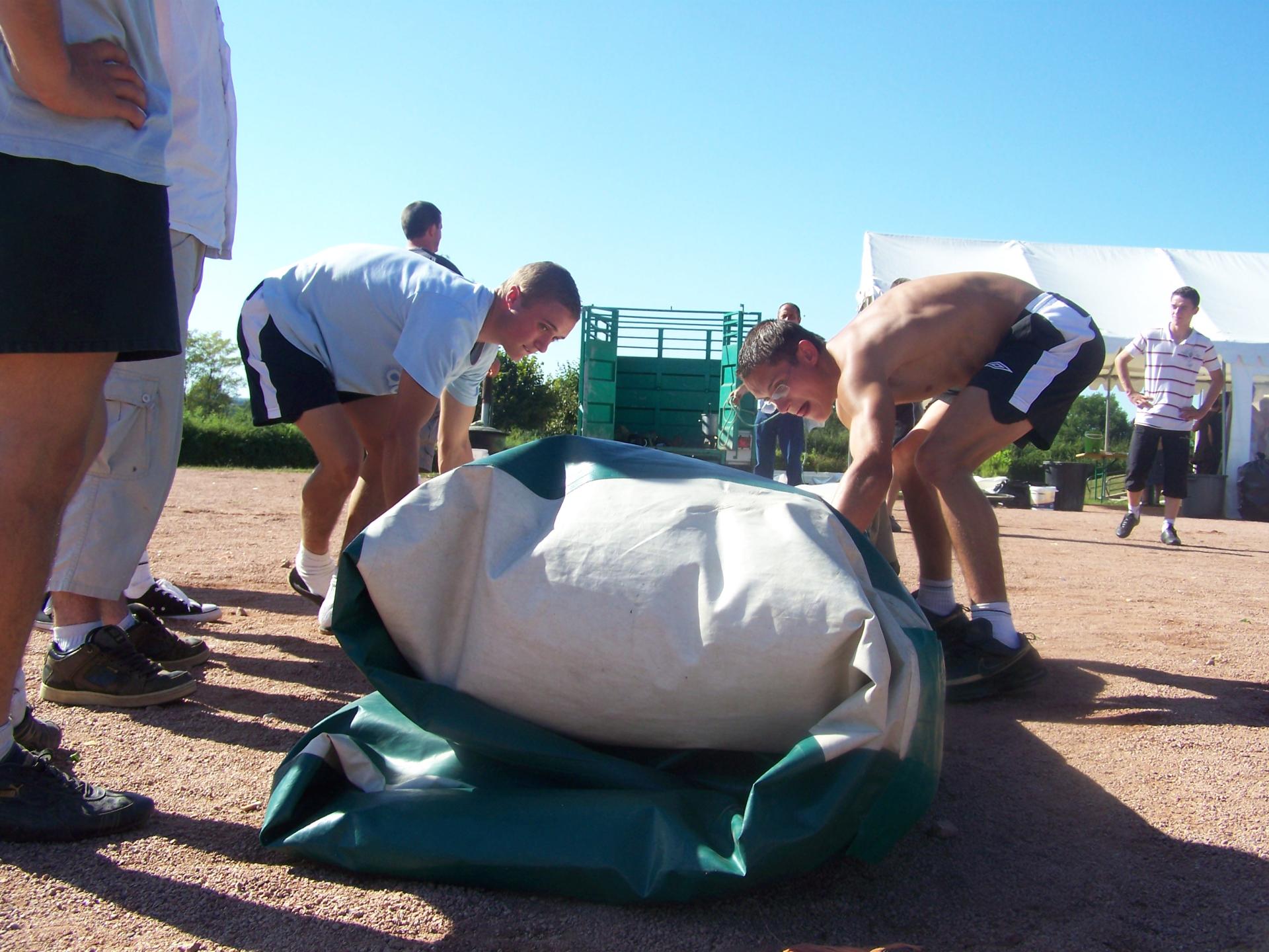 Bénévoles au démontage