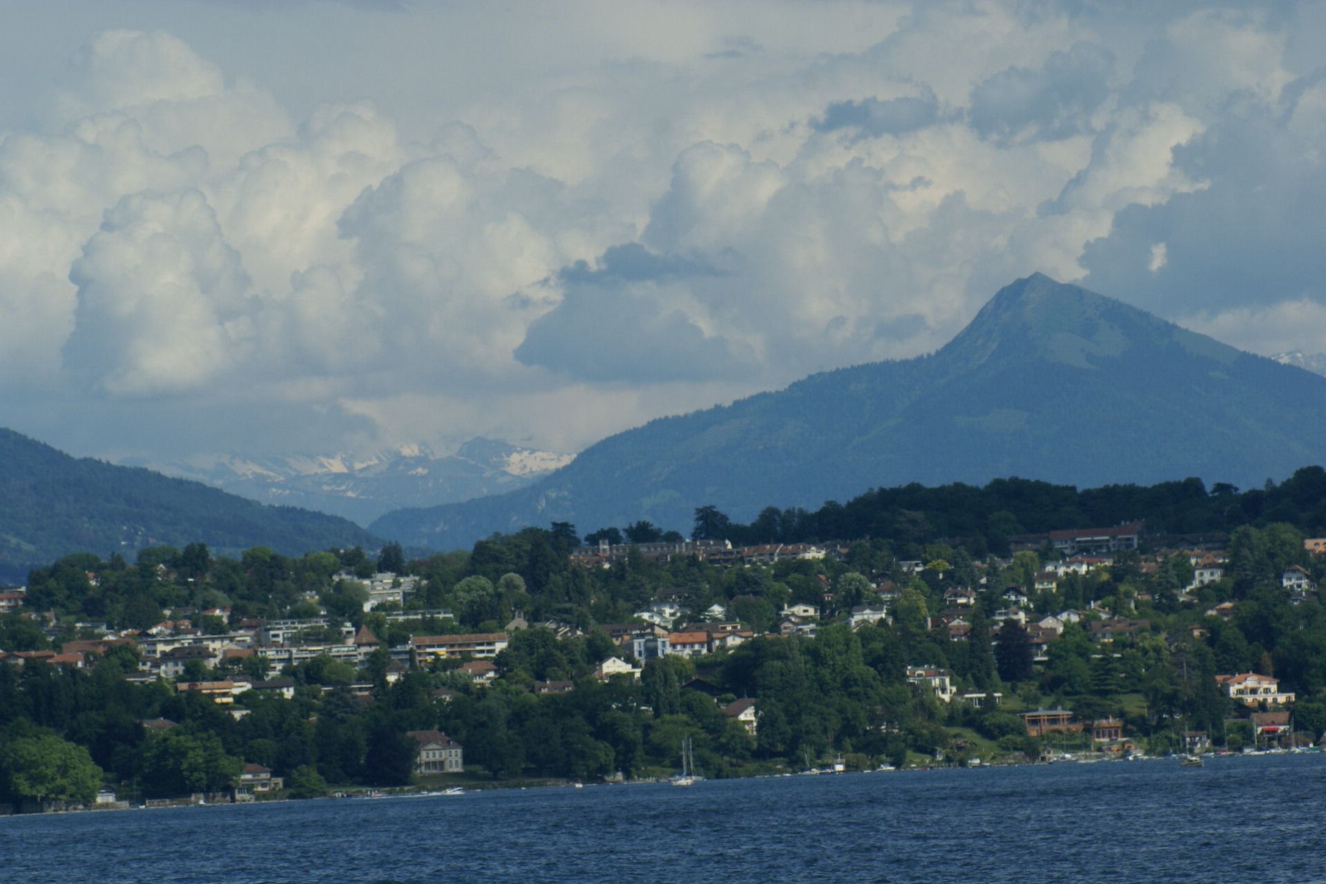 Balade sur le lac léman