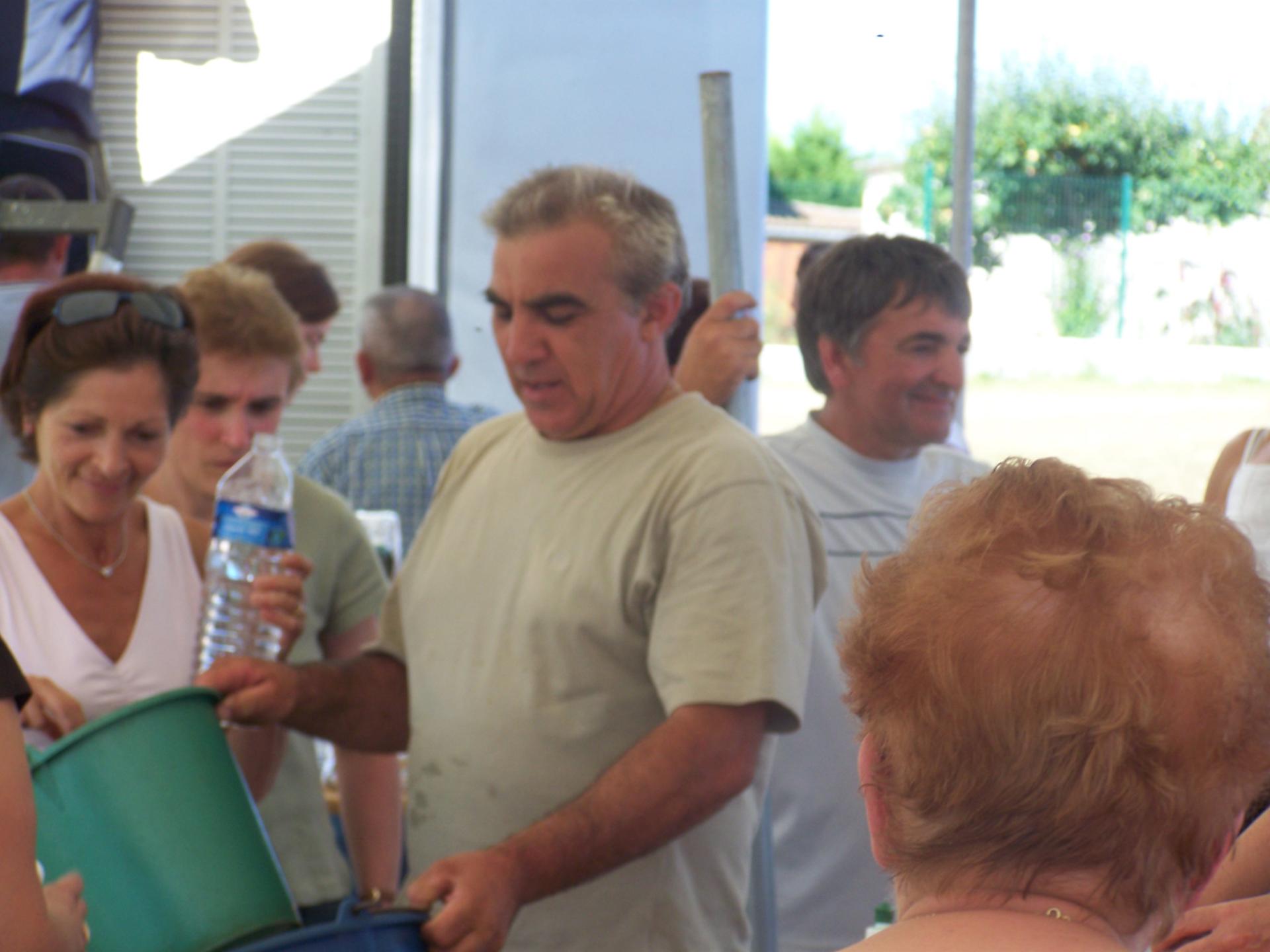 Bénévoles au démontage
