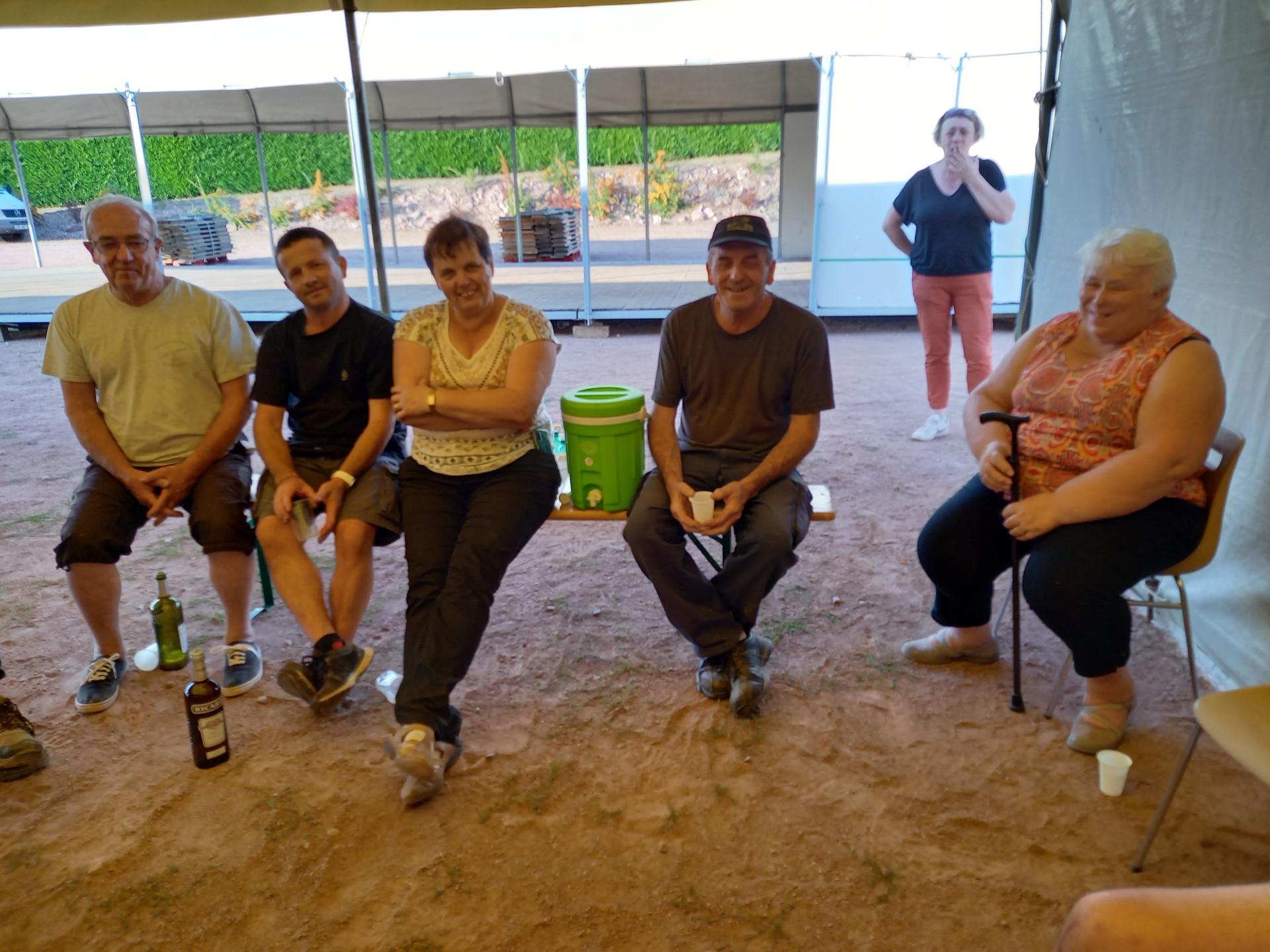 Lendemain avec les bénévoles