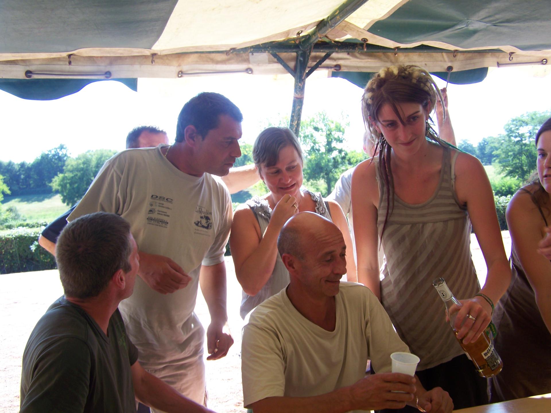 Bénévoles au démontage