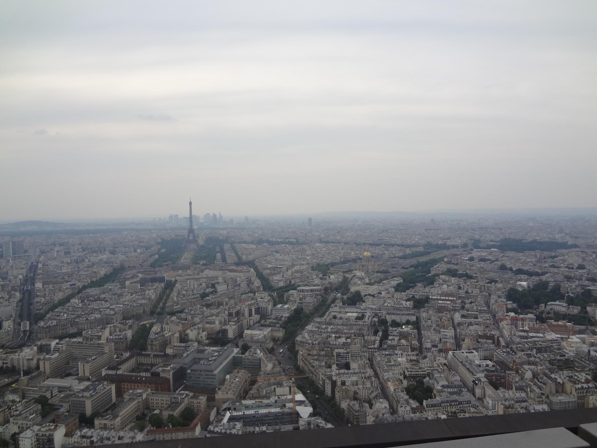 Paris vu de la Tour Montparnasse
