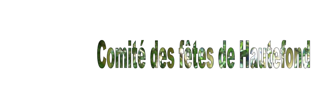 Bannière Comité des fêtes de Hautefond