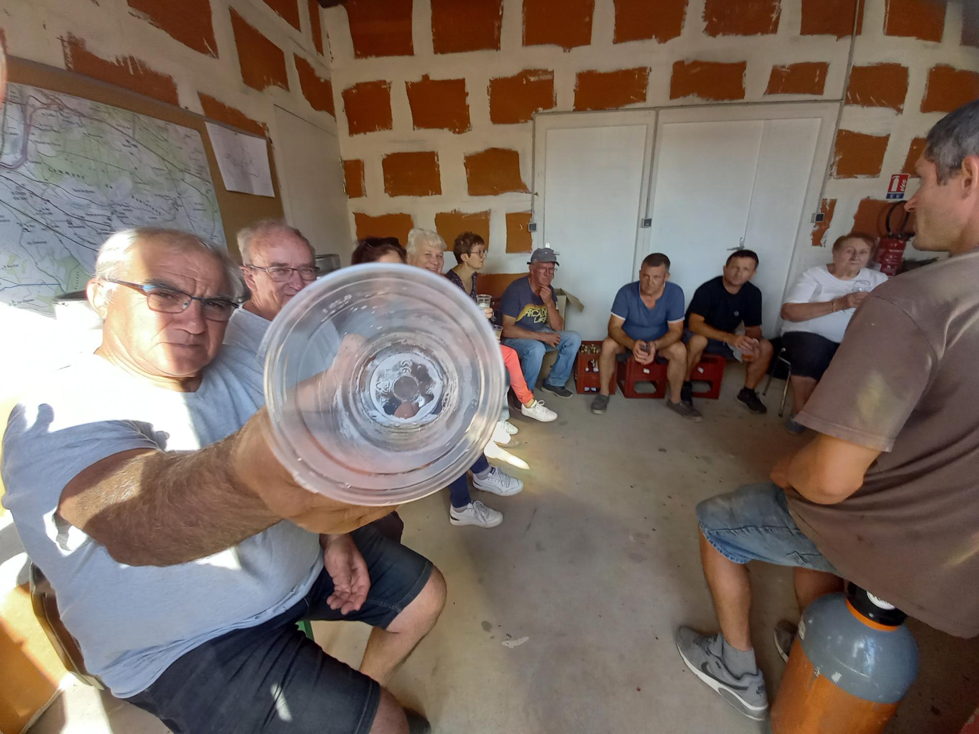 Lendemain avec les bénévoles