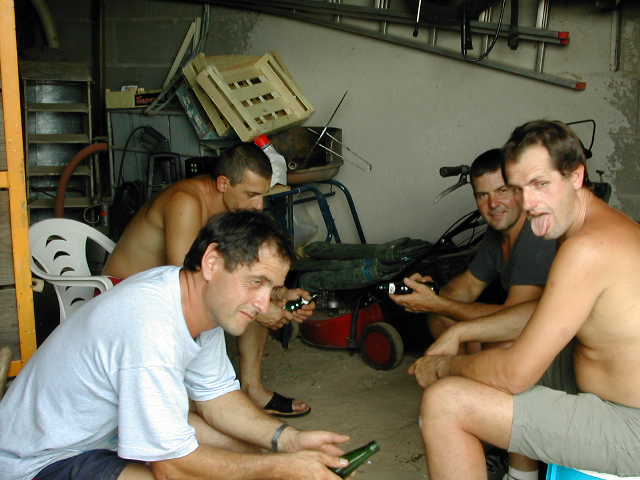 Le lendemain repos des bénévoles