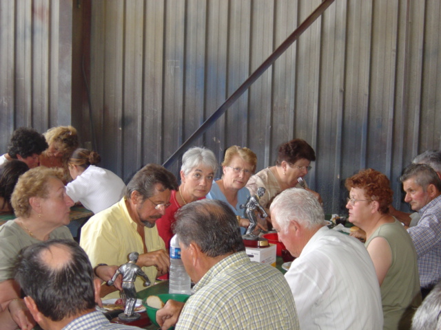 Repas après le concours