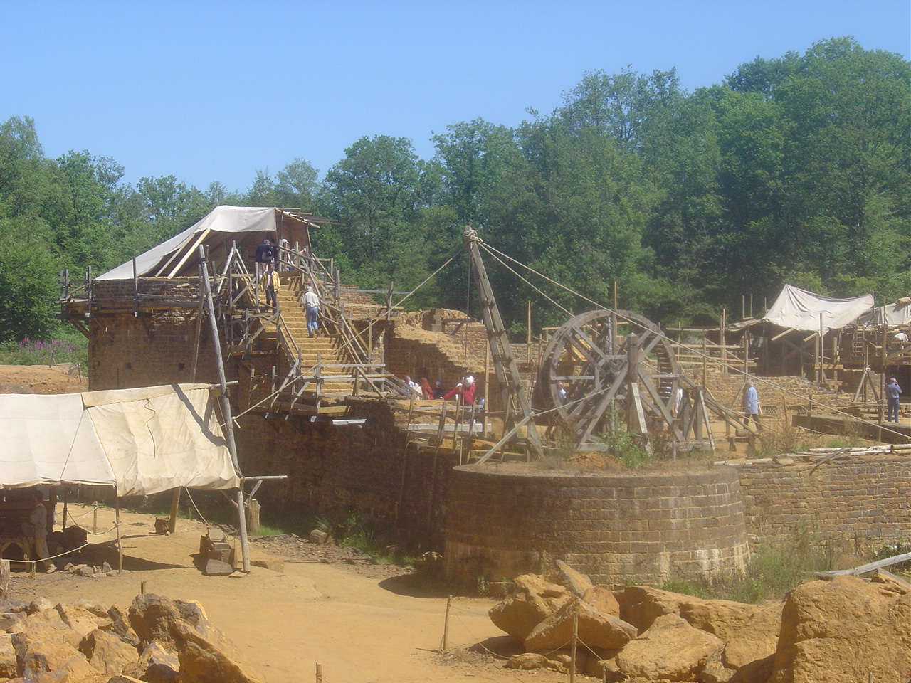 Château médiéval de Guédelon