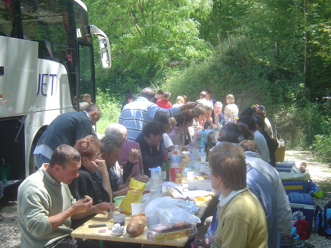 Pique-nique Château médiéval de Guédelon