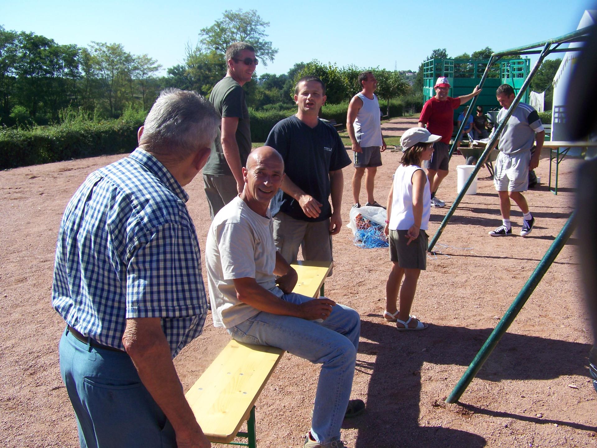 Bénévoles au démontage