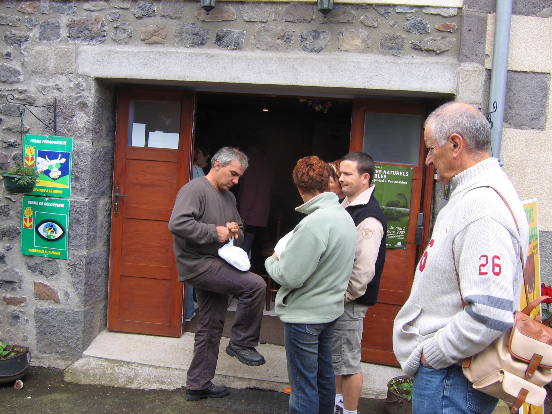 Visite d'une fromagerie St Nectaire