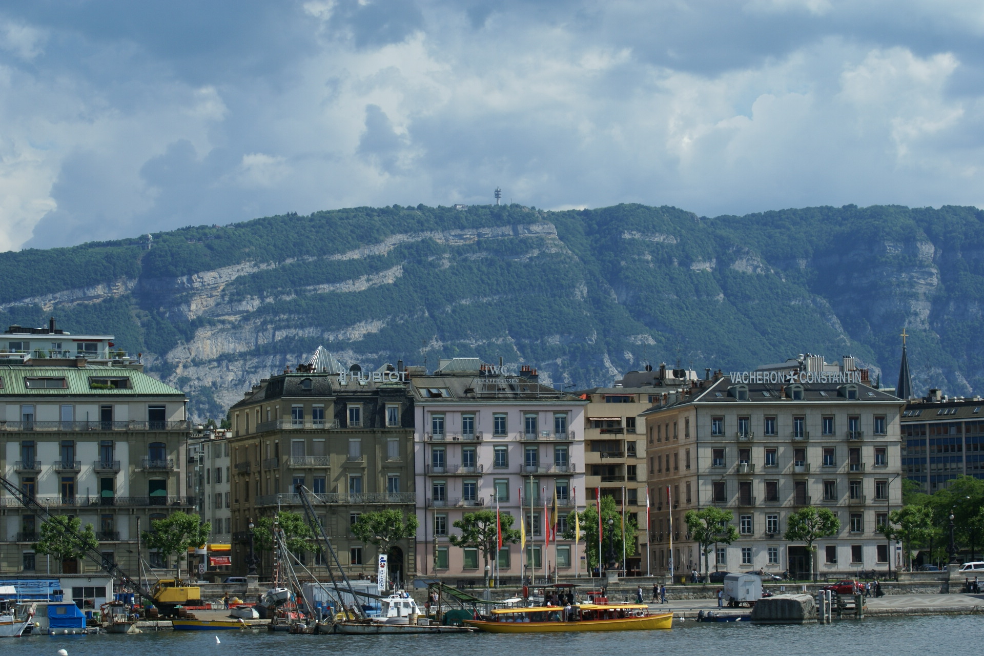 Balade sur le lac léman
