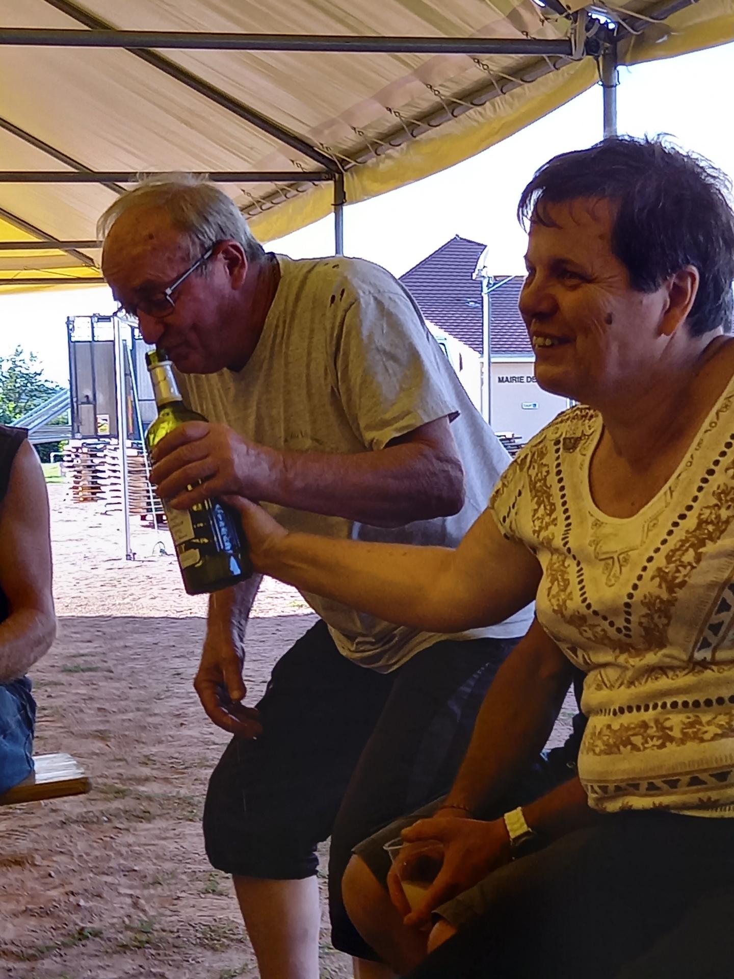 Lendemain avec les bénévoles