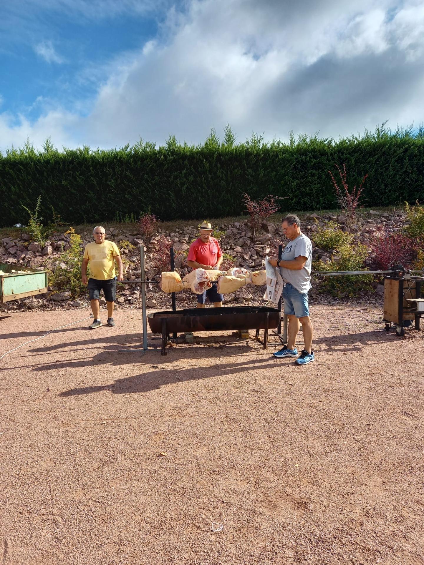 Préparatifs pour la cuisson