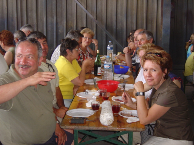 Repas après le concours