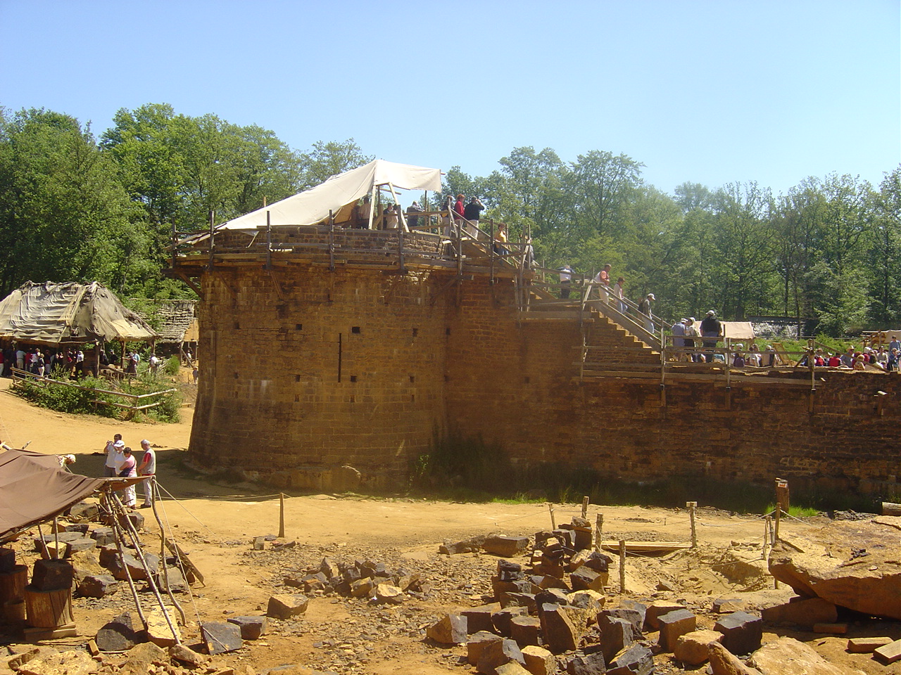 Château médiéval de Guédelon