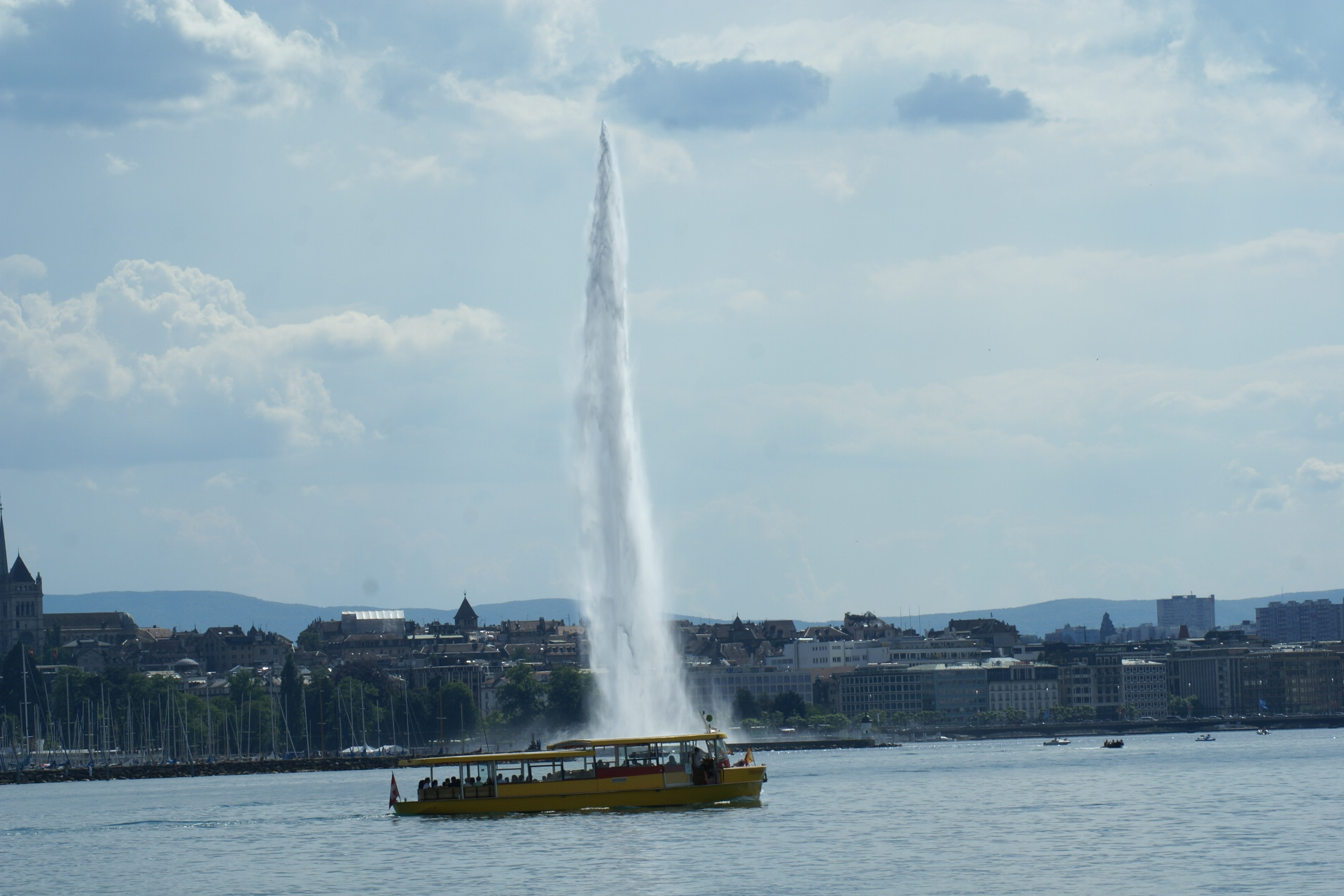Balade sur le lac léman
