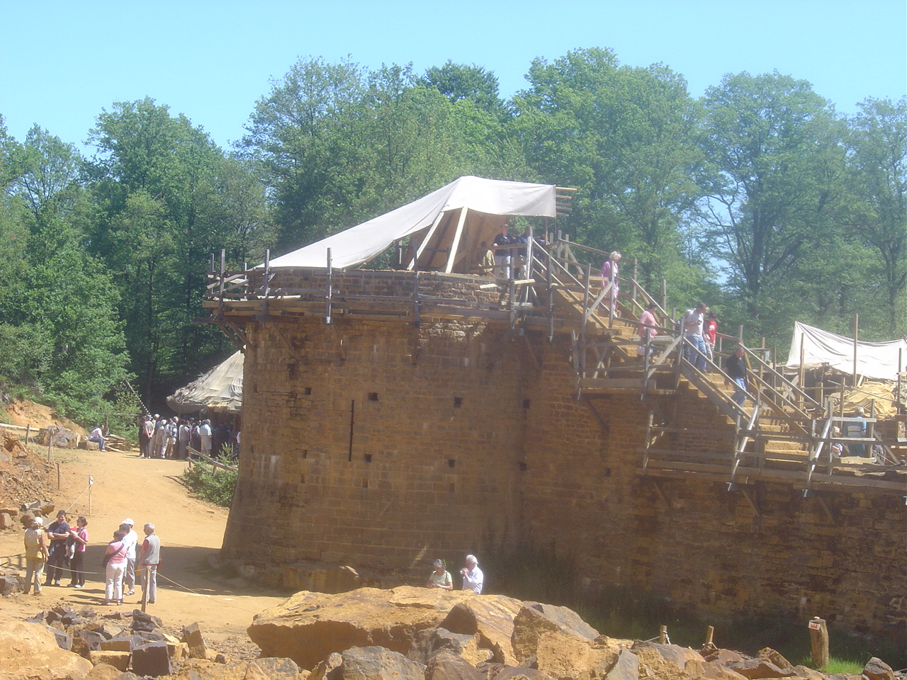 Château médiéval de Guédelon