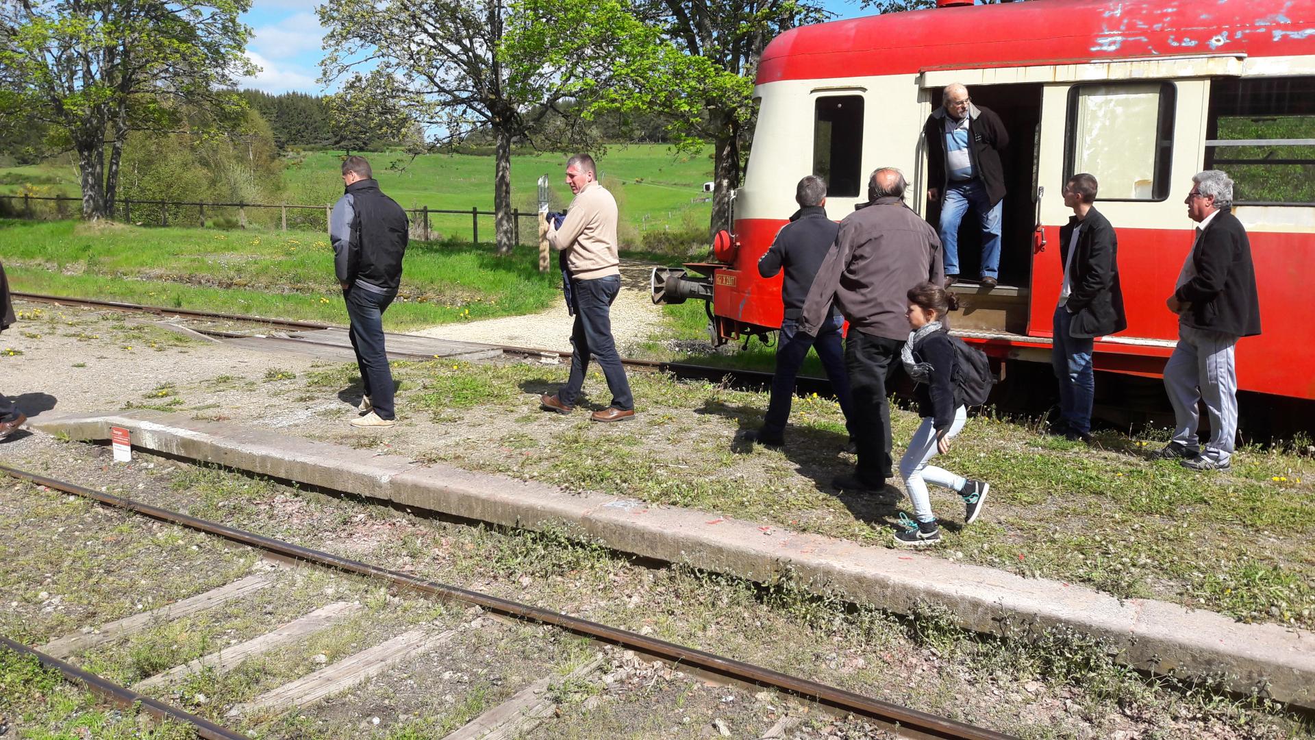 Train chemin de fer du haut Forez