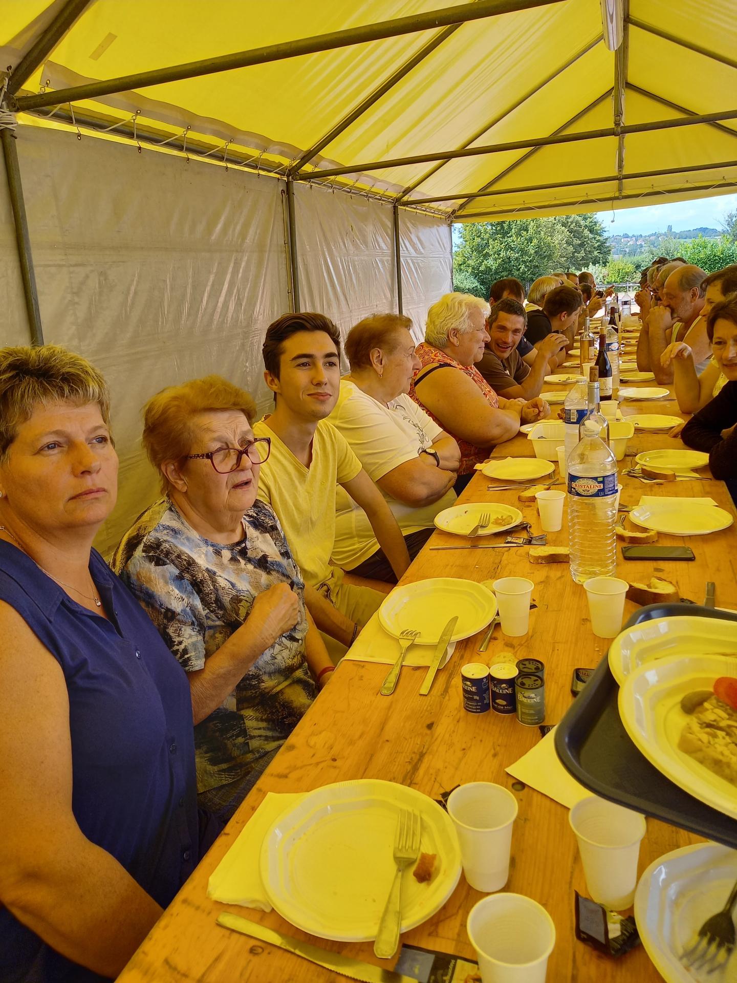 Lendemain avec les bénévoles