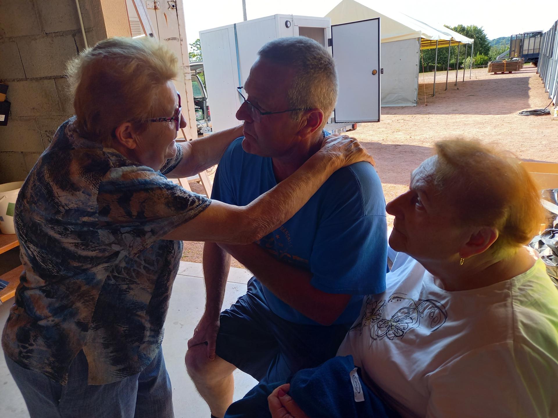 Lendemain avec les bénévoles