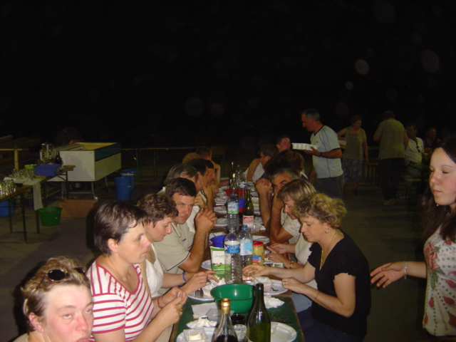 Repas après le concours