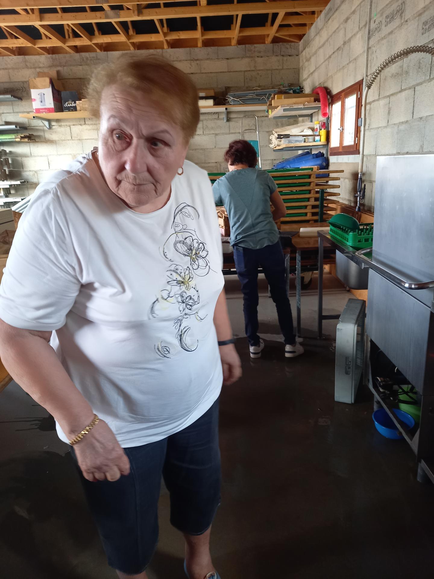 Lendemain avec les bénévoles